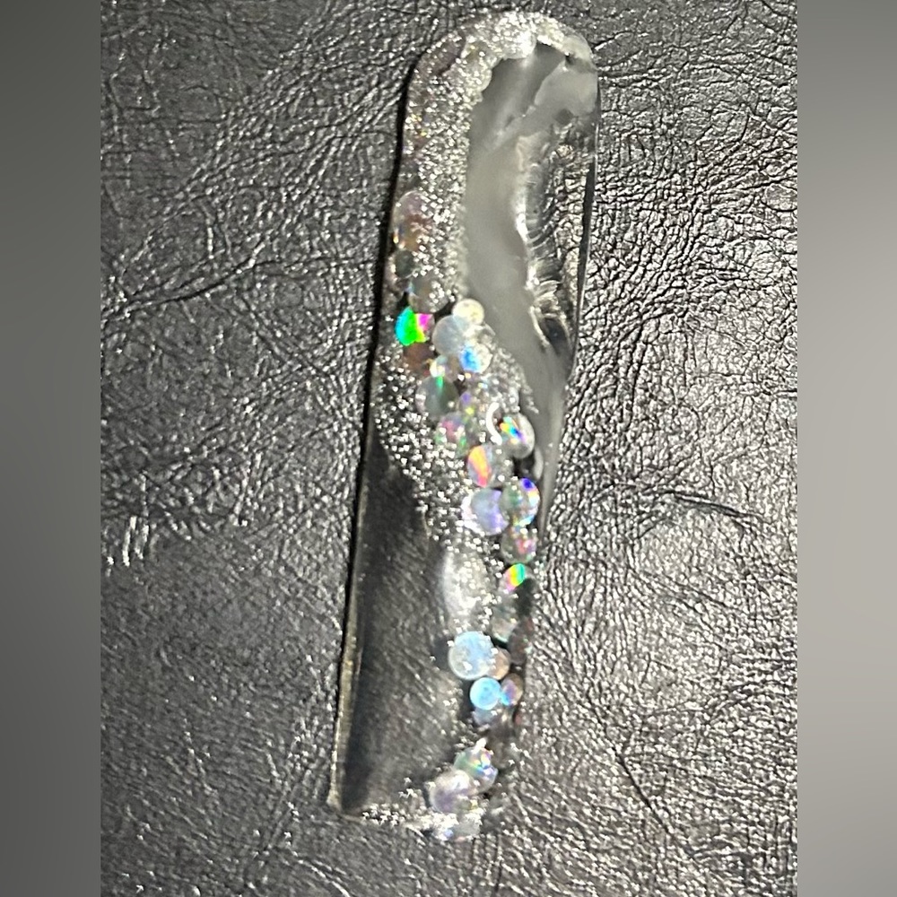 Glass Slupper Custom Press-On Nails
